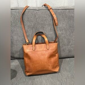 Madewell Zip Top Transport Crossbody
Leather Small